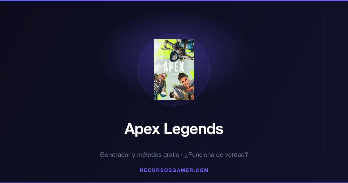 Generador de Créditos Legend y Monedas Apex gratis de Apex Legends ...